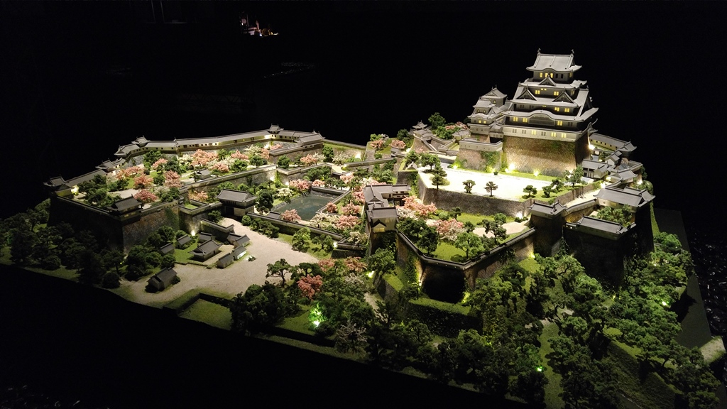 Макет замка Химедзи (Япония) для европейского музея Фото 4