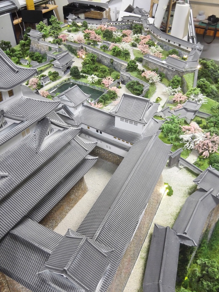 Макет замка Химедзи (Япония) для европейского музея Фото 14