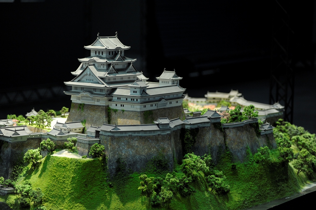 Макет замка Химедзи (Япония) для европейского музея Фото 3