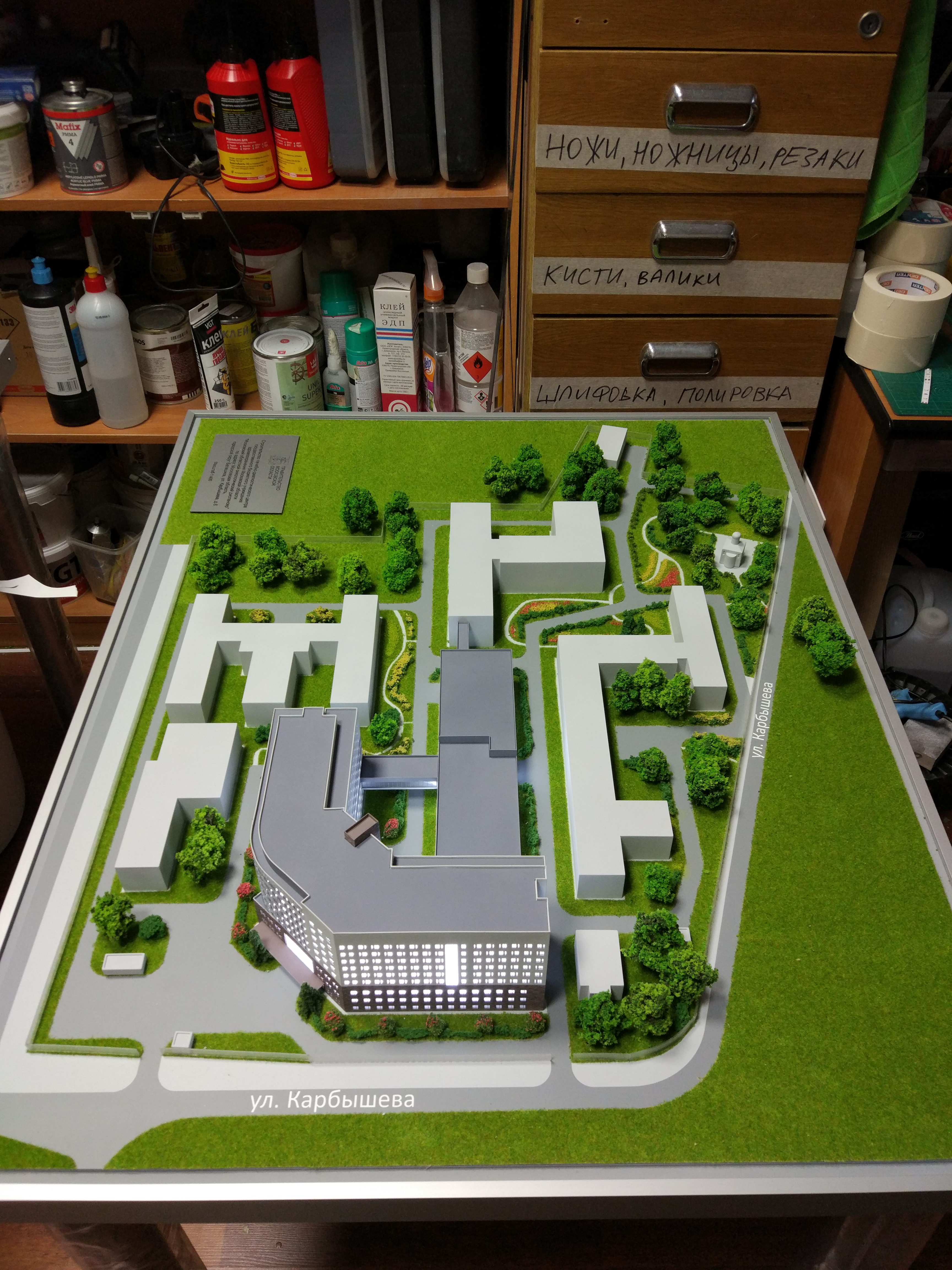 Архитектурные макеты больниц в г. Балашиха Фото 2