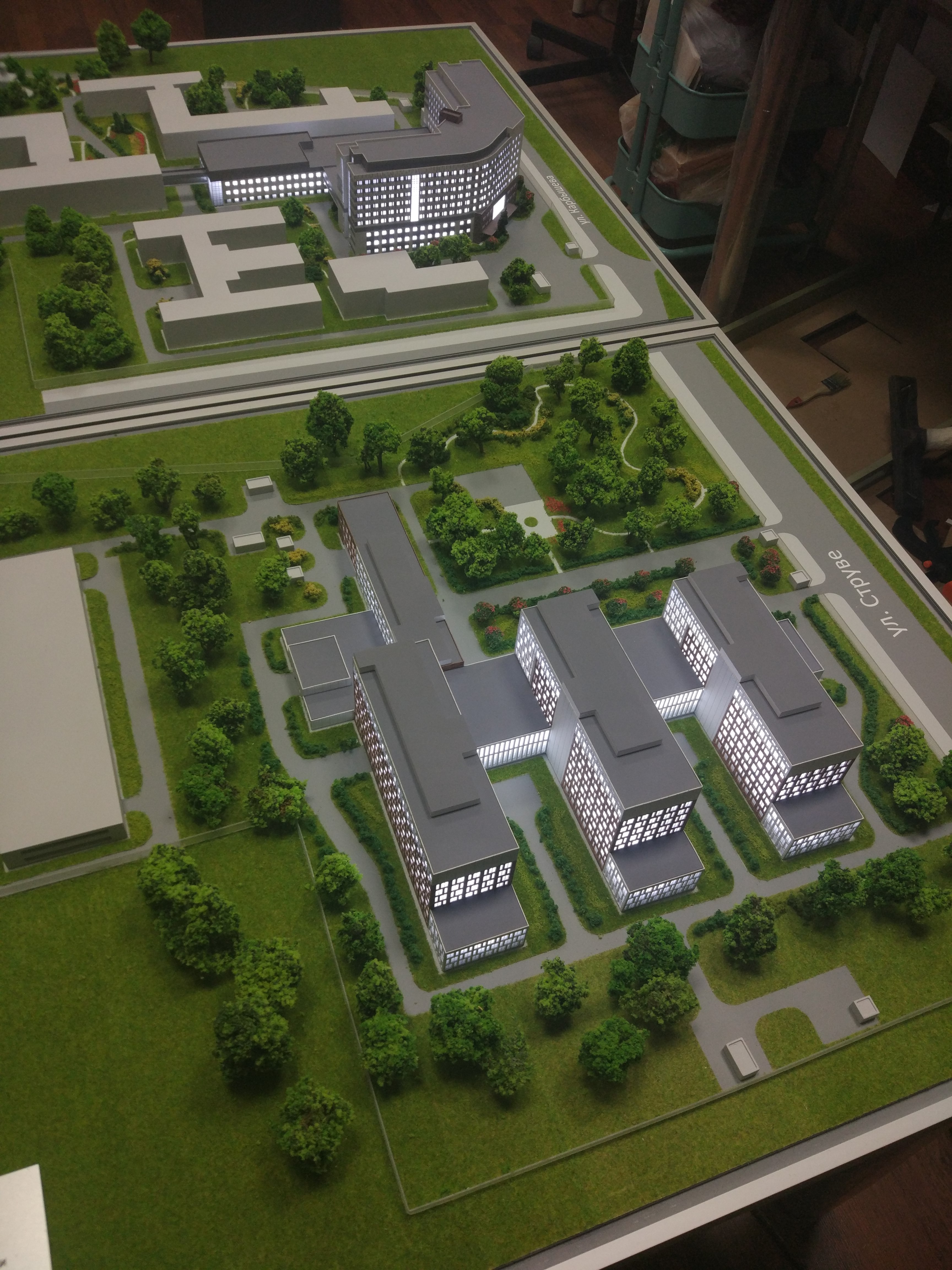Архитектурные макеты больниц в г. Балашиха Фото 6