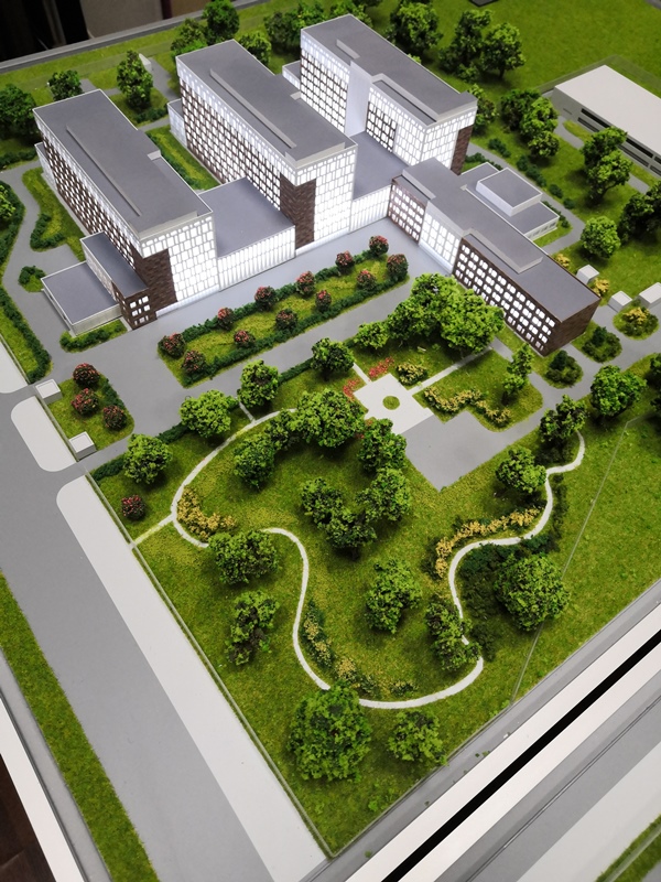 Архитектурные макеты больниц в г. Балашиха Фото 7